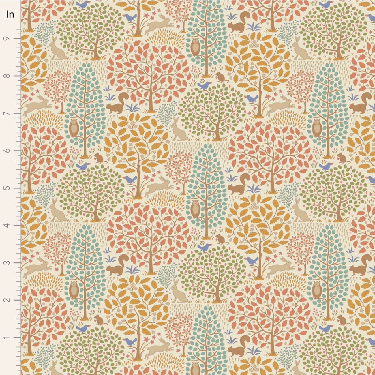 Tilda Patchwork Stoff Baumwolle - Sanctuary - Warm